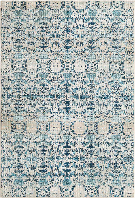 Ivory 4' x 6' Charm Rectangle Area Rug 100% Polypropylene With Jute Backing Traditional Vintage Distressed Look Carpet for Living Rooms Dining Office Space for Sale at Rug Engine
