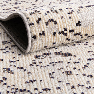 Multicolor 4' x 6' Charm Rectangle Area Rug 100% Polypropylene With Jute Backing Traditional Vintage Distressed Look Carpet for Living Rooms Dining Office Space for Sale at Rug Engine