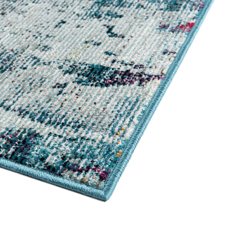 Multicolor 5' x 8' Charm Rectangle Area Rug 100% Polypropylene With Jute Backing Traditional Vintage Distressed Look Carpet for Living Rooms Dining Office Space for Sale at Rug Engine