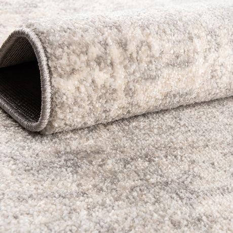 Gray 5' 3 x 8' 2 Lola Rectangle Area Rug Polypropylene With Jute Backing Traditional Pattern Easy Clean Carpet for Home Interior Design for Sale at Rug Engine