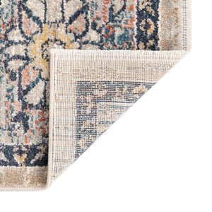 Multicolor 7' x 10' 4 Lola Rectangle Area Rug Polypropylene With Jute Backing Traditional Pattern Easy Clean Carpet for Home Interior Design for Sale at Rug Engine