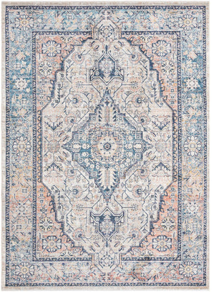 Multicolor 7' x 10' 4 Lola Rectangle Area Rug Polypropylene With Jute Backing Traditional Pattern Easy Clean Carpet for Home Interior Design for Sale at Rug Engine