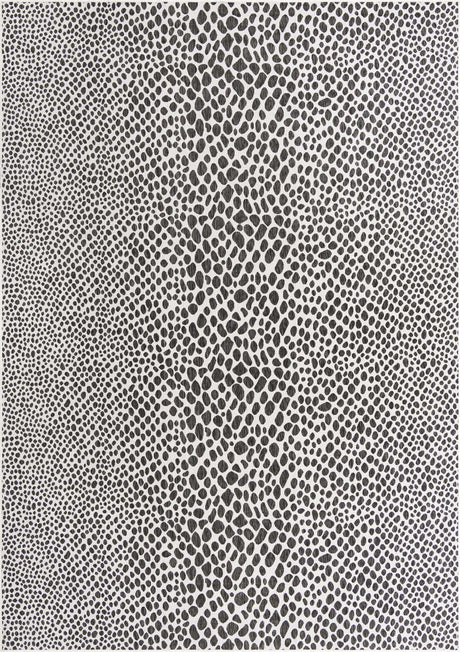 Black 10' x 14' 1 Jill Zarin Outdoor Rectangle Area Rug Weather Resistant for Patio, Deck, Terrace, Balcony, Porch Durable 100% Polypropylene Carpet for Outside for Sale at Rug Engine