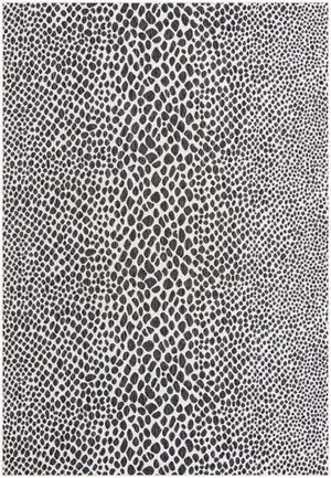 Black 8' x 11' Jill Zarin Outdoor Rectangle Rug