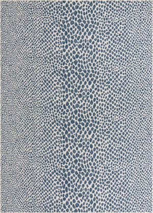 Blue 10' x 14' 1 Jill Zarin Outdoor Rectangle Rug