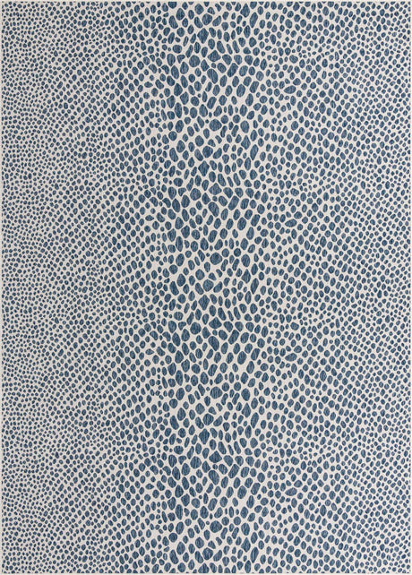 Blue 10' x 14' 1 Jill Zarin Outdoor Rectangle Rug