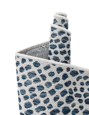 Blue 7' 10 x 7' 10 Jill Zarin Outdoor Octagon Area Rug Weather Resistant for Patio, Deck, Terrace, Balcony, Porch Durable 100% Polypropylene Carpet for Outside for Sale at Rug Engine