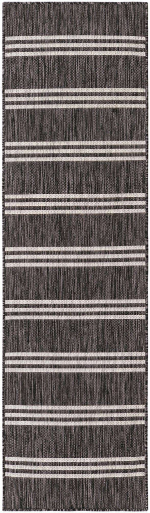 Charcoal 2' x 7' 1 Jill Zarin Outdoor Runner Rug
