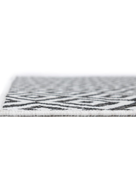 Charcoal Gray 7' 10 x 7' 10 Jill Zarin Outdoor Octagon Area Rug Weather Resistant for Patio, Deck, Terrace, Balcony, Porch Durable 100% Polypropylene Carpet for Outside for Sale at Rug Engine