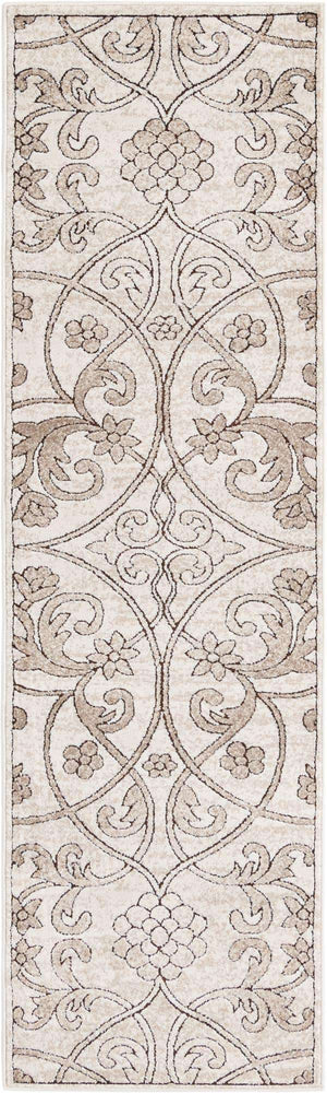 Dark Beige 2' x 7' 1 Rushmore Runner Area Rug 55% Polypropylene & 45% Polyester Durable Quality Carpet for Indoor Home Decorating for Sale at Rug Engine