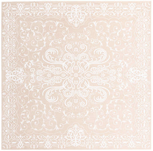 Beige 10' 8 x 10' 8 Rushmore Square Area Rug 55% Polypropylene & 45% Polyester Durable Quality Carpet for Indoor Home Decorating for Sale at Rug Engine