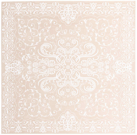 Beige 10' 8 x 10' 8 Rushmore Square Area Rug 55% Polypropylene & 45% Polyester Durable Quality Carpet for Indoor Home Decorating for Sale at Rug Engine