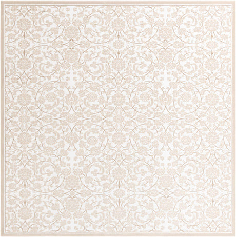 Snow White 10' 8 x 10' 8 Rushmore Square Area Rug 55% Polypropylene & 45% Polyester Durable Quality Carpet for Indoor Home Decorating for Sale at Rug Engine
