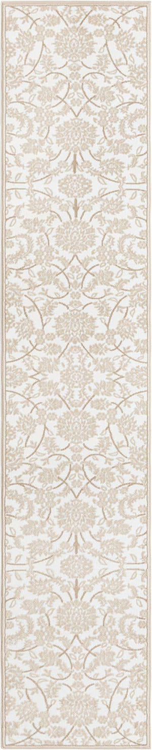 Snow White 2' 6 x 13' 1 Rushmore Runner Area Rug 55% Polypropylene & 45% Polyester Durable Quality Carpet for Indoor Home Decorating for Sale at Rug Engine