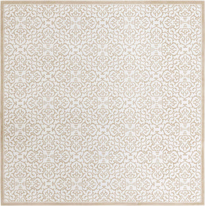 Snow White 10' 8 x 10' 8 Rushmore Square Area Rug 55% Polypropylene & 45% Polyester Durable Quality Carpet for Indoor Home Decorating for Sale at Rug Engine