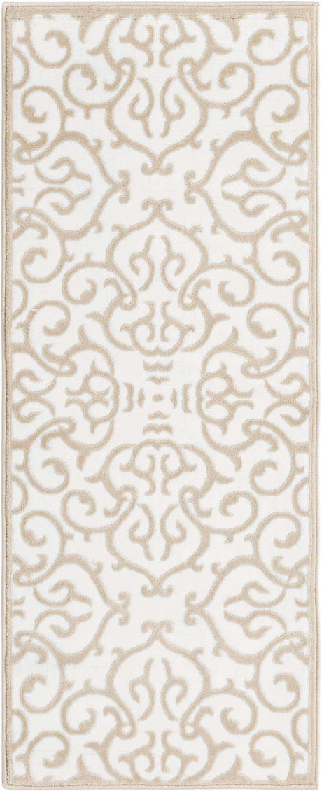 Snow White 2' x 5' 1 Rushmore Runner Area Rug 55% Polypropylene & 45% Polyester Durable Quality Carpet for Indoor Home Decorating for Sale at Rug Engine