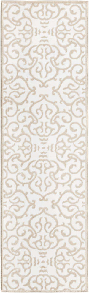 Snow White 2' x 7' 1 Rushmore Runner Area Rug 55% Polypropylene & 45% Polyester Durable Quality Carpet for Indoor Home Decorating for Sale at Rug Engine