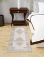 Chocolate Brown 2' 6 x 13' Hermitage Runner Area Rug 55% Polypropylene & 45% Polyester Easy Clean Stain-Resistant Carpet for Living, Office, Dorm Rooms for Sale at Rug Engine