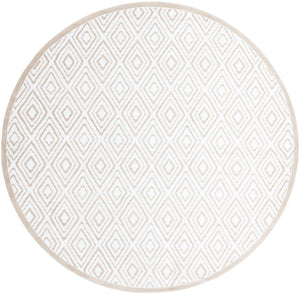 Snow White 10' 8 x 10' 8 Hermitage Round Area Rug 55% Polypropylene & 45% Polyester Easy Clean Stain-Resistant Carpet for Living, Office, Dorm Rooms for Sale at Rug Engine
