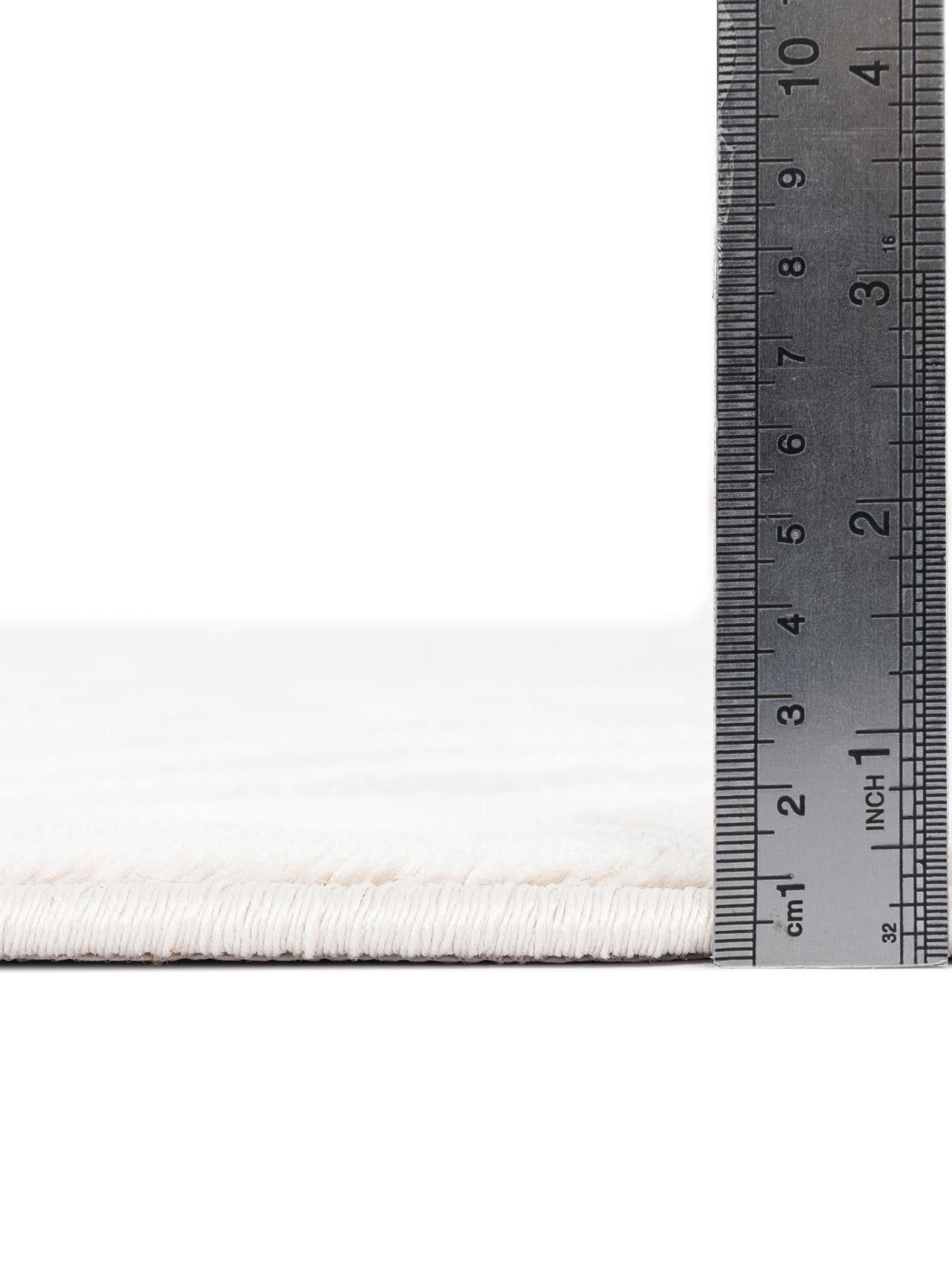 Snow White 2' x 8' Hermitage Runner Area Rug 55% Polypropylene & 45% Polyester Easy Clean Stain-Resistant Carpet for Living, Office, Dorm Rooms for Sale at Rug Engine