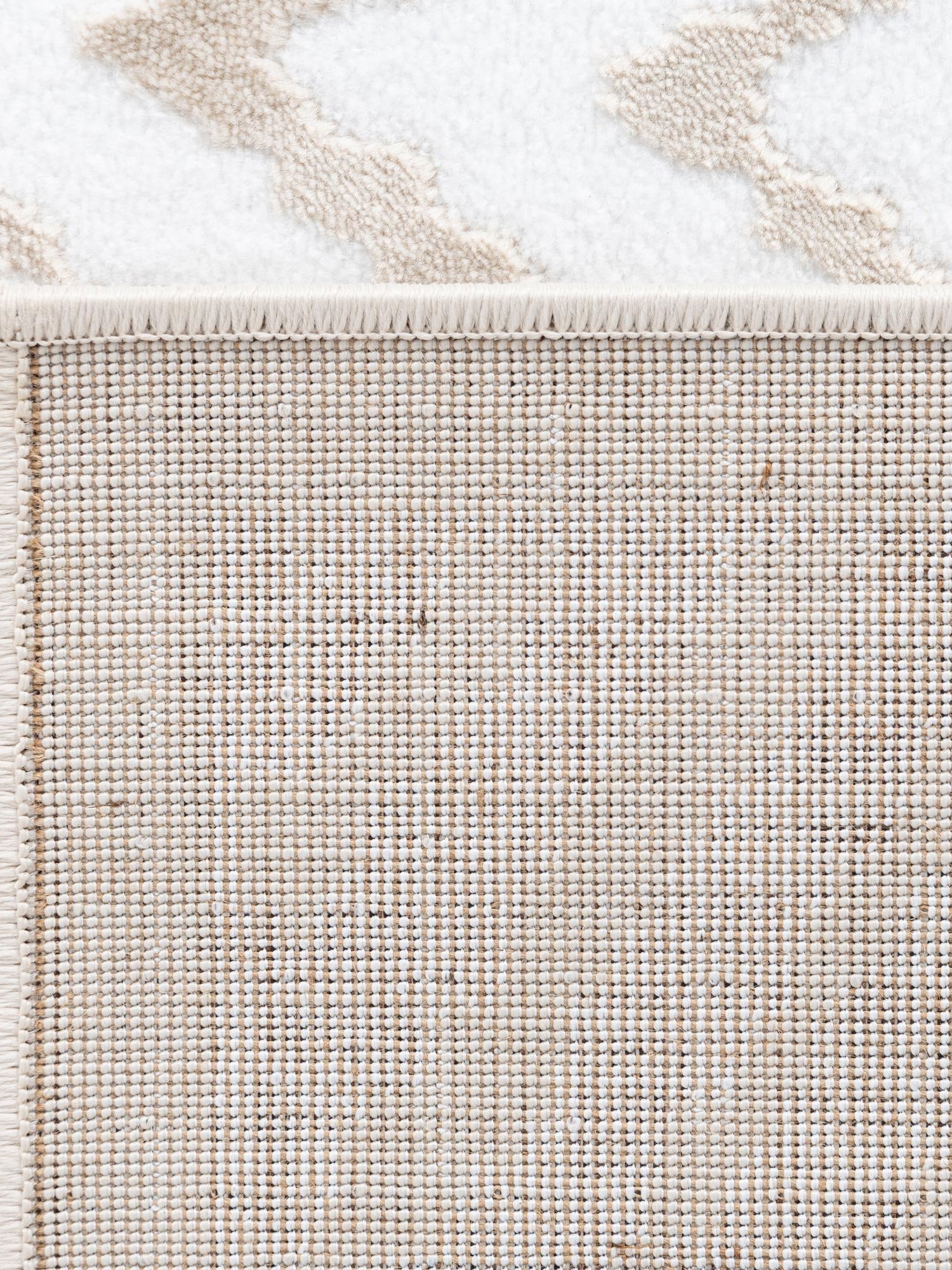 Snow White 2' 7 x 12' Hermitage Runner Area Rug 55% Polypropylene & 45% Polyester Easy Clean Stain-Resistant Carpet for Living, Office, Dorm Rooms for Sale at Rug Engine