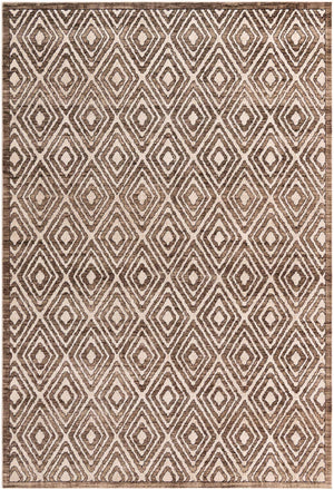 Chocolate Brown 7' 10 x 11' 6 Hermitage Rectangle Area Rug 55% Polypropylene & 45% Polyester Easy Clean Stain-Resistant Carpet for Living, Office, Dorm Rooms for Sale at Rug Engine
