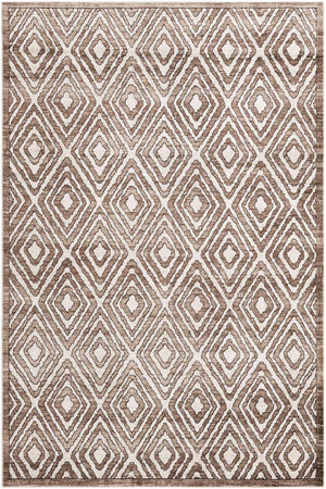 Chocolate Brown 6' x 9' Hermitage Rectangle Area Rug 55% Polypropylene & 45% Polyester Easy Clean Stain-Resistant Carpet for Living, Office, Dorm Rooms for Sale at Rug Engine