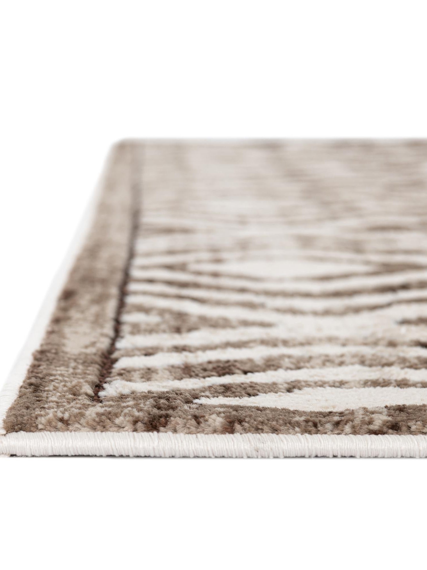 Chocolate Brown 7' 10 x 11' 6 Hermitage Rectangle Area Rug 55% Polypropylene & 45% Polyester Easy Clean Stain-Resistant Carpet for Living, Office, Dorm Rooms for Sale at Rug Engine