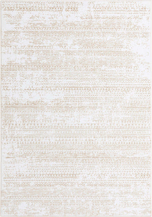 Snow White 7' 10 x 11' 6 Hermitage Rectangle Area Rug 55% Polypropylene & 45% Polyester Easy Clean Stain-Resistant Carpet for Living, Office, Dorm Rooms for Sale at Rug Engine