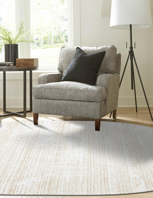 Snow White 3' 3 x 5' 3 Hermitage Oval Area Rug 55% Polypropylene & 45% Polyester Easy Clean Stain-Resistant Carpet for Living, Office, Dorm Rooms for Sale at Rug Engine