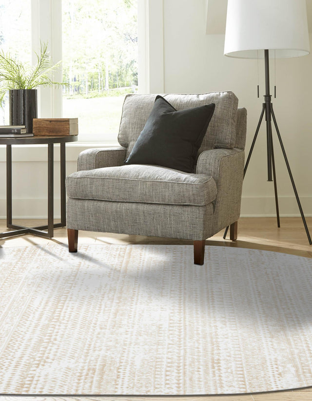 Snow White 2' x 3' Hermitage Oval Area Rug 55% Polypropylene & 45% Polyester Easy Clean Stain-Resistant Carpet for Living, Office, Dorm Rooms for Sale at Rug Engine