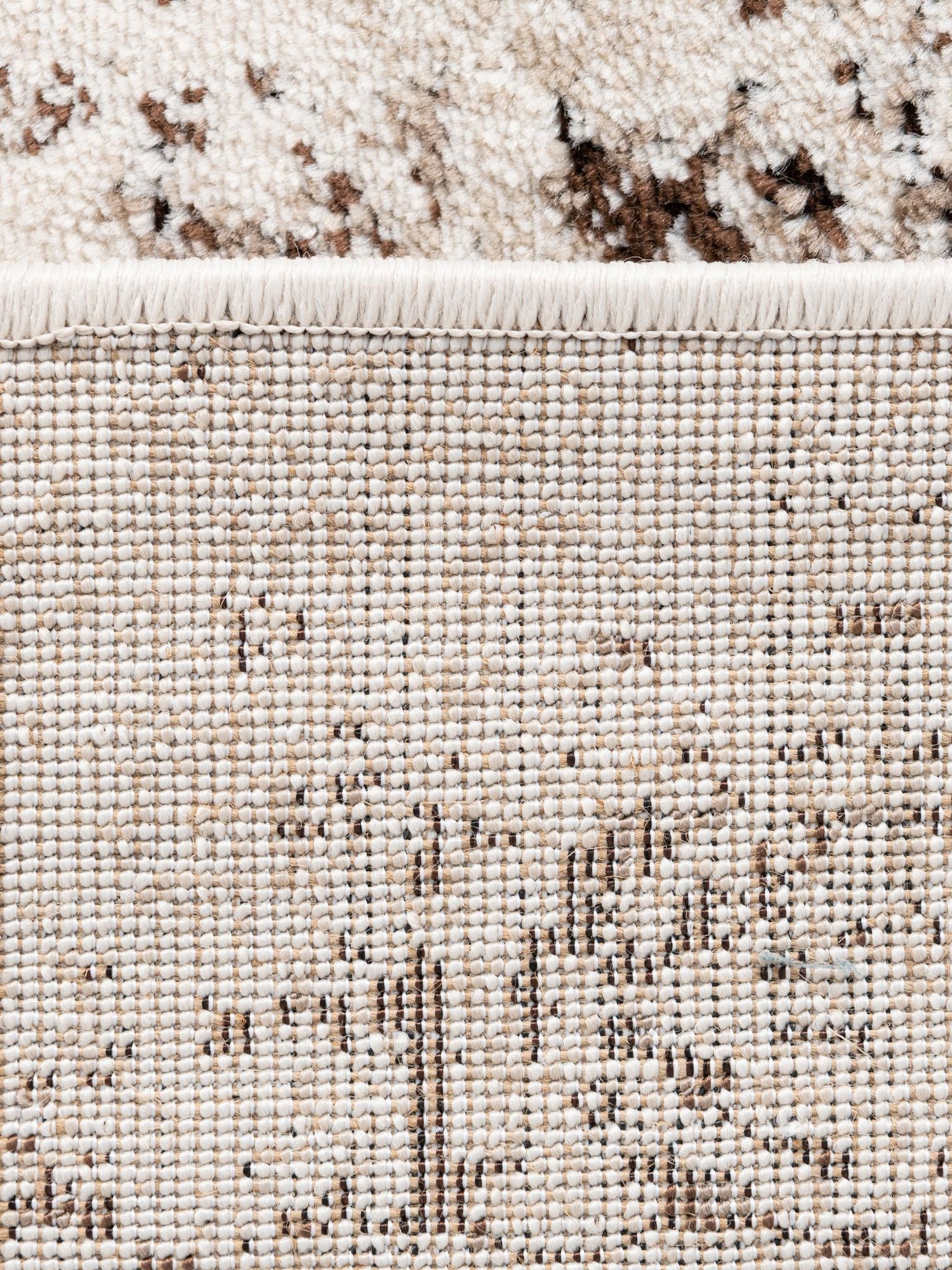 Chocolate Brown 4' x 6' Hermitage Rectangle Area Rug 55% Polypropylene & 45% Polyester Easy Clean Stain-Resistant Carpet for Living, Office, Dorm Rooms for Sale at Rug Engine