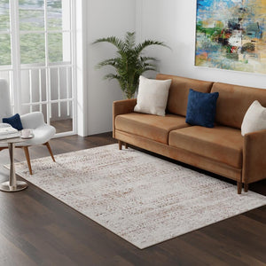 Chocolate Brown 7' 10 x 10' Hermitage Rectangle Area Rug 55% Polypropylene & 45% Polyester Easy Clean Stain-Resistant Carpet for Living, Office, Dorm Rooms for Sale at Rug Engine