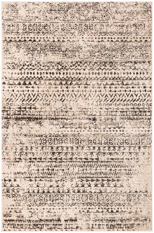 Chocolate Brown 4' x 6' Hermitage Rectangle Area Rug 55% Polypropylene & 45% Polyester Easy Clean Stain-Resistant Carpet for Living, Office, Dorm Rooms for Sale at Rug Engine