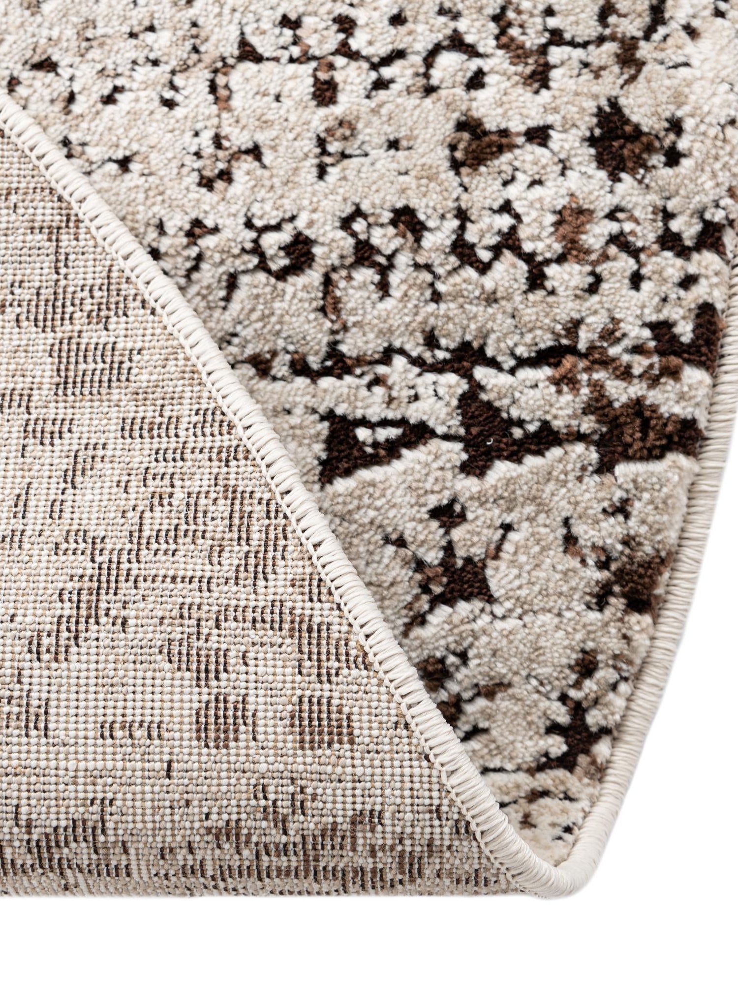 Chocolate Brown 5' 3 x 8' Hermitage Oval Area Rug 55% Polypropylene & 45% Polyester Easy Clean Stain-Resistant Carpet for Living, Office, Dorm Rooms for Sale at Rug Engine