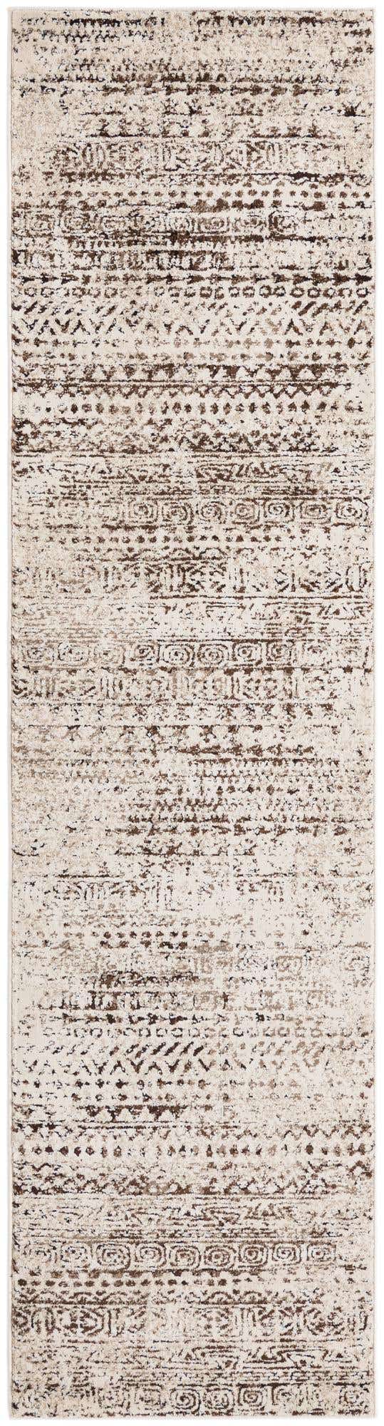 Chocolate Brown 2' 6 x 10' Hermitage Runner Area Rug 55% Polypropylene & 45% Polyester Easy Clean Stain-Resistant Carpet for Living, Office, Dorm Rooms for Sale at Rug Engine