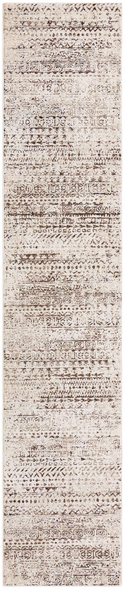Chocolate Brown 2' 6 x 13' Hermitage Runner Area Rug 55% Polypropylene & 45% Polyester Easy Clean Stain-Resistant Carpet for Living, Office, Dorm Rooms for Sale at Rug Engine