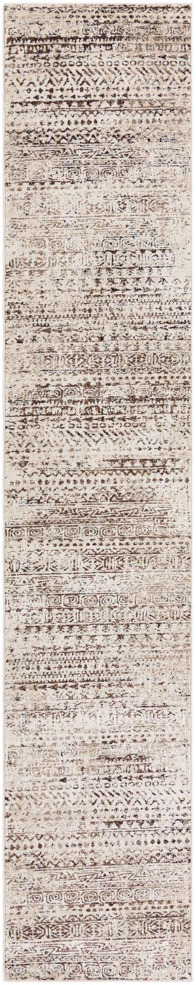 Chocolate Brown 2' 6 x 14' Hermitage Runner Area Rug 55% Polypropylene & 45% Polyester Easy Clean Stain-Resistant Carpet for Living, Office, Dorm Rooms for Sale at Rug Engine