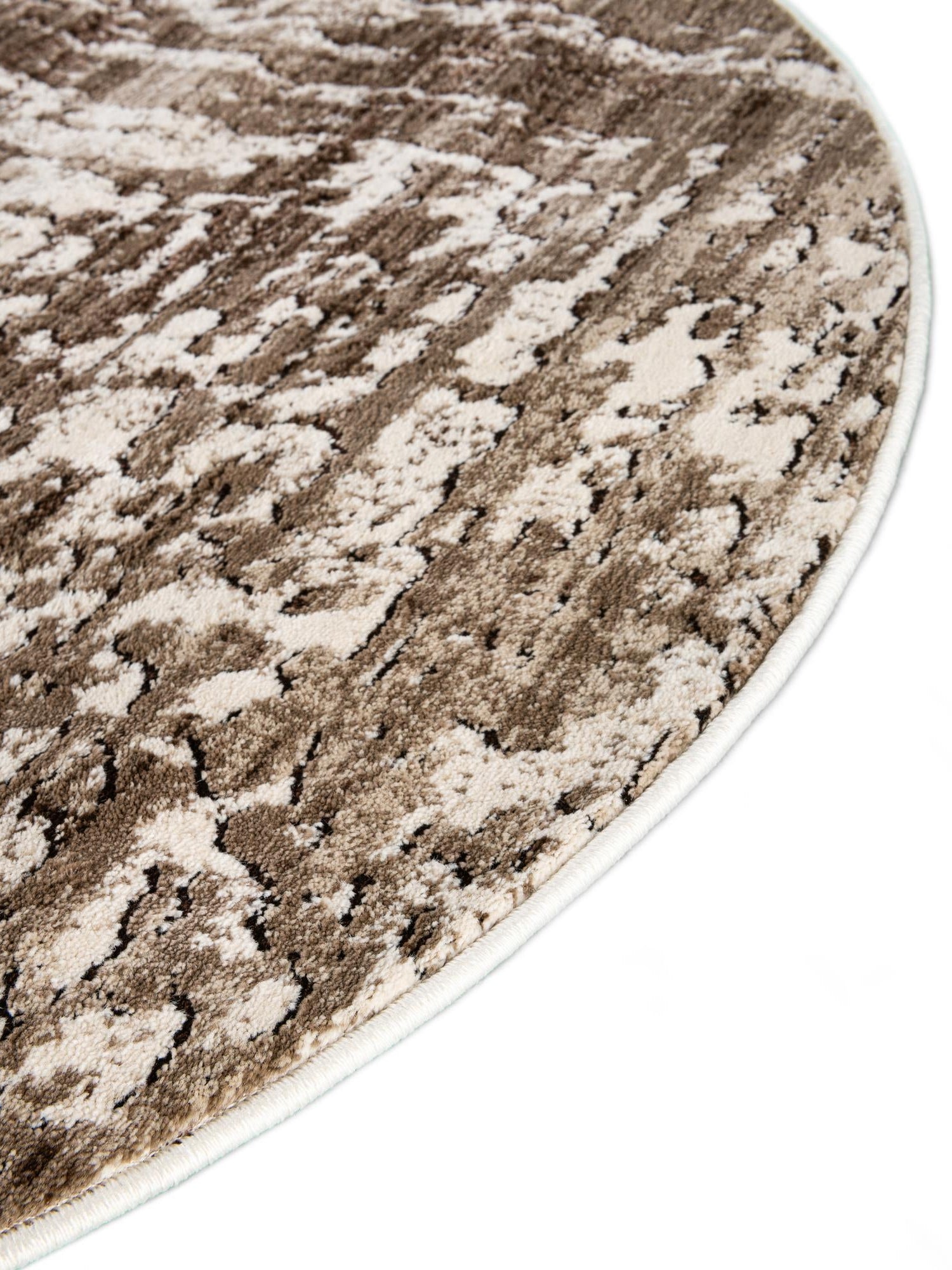 Chocolate Brown 7' x 10' Hermitage Oval Area Rug 55% Polypropylene & 45% Polyester Easy Clean Stain-Resistant Carpet for Living, Office, Dorm Rooms for Sale at Rug Engine