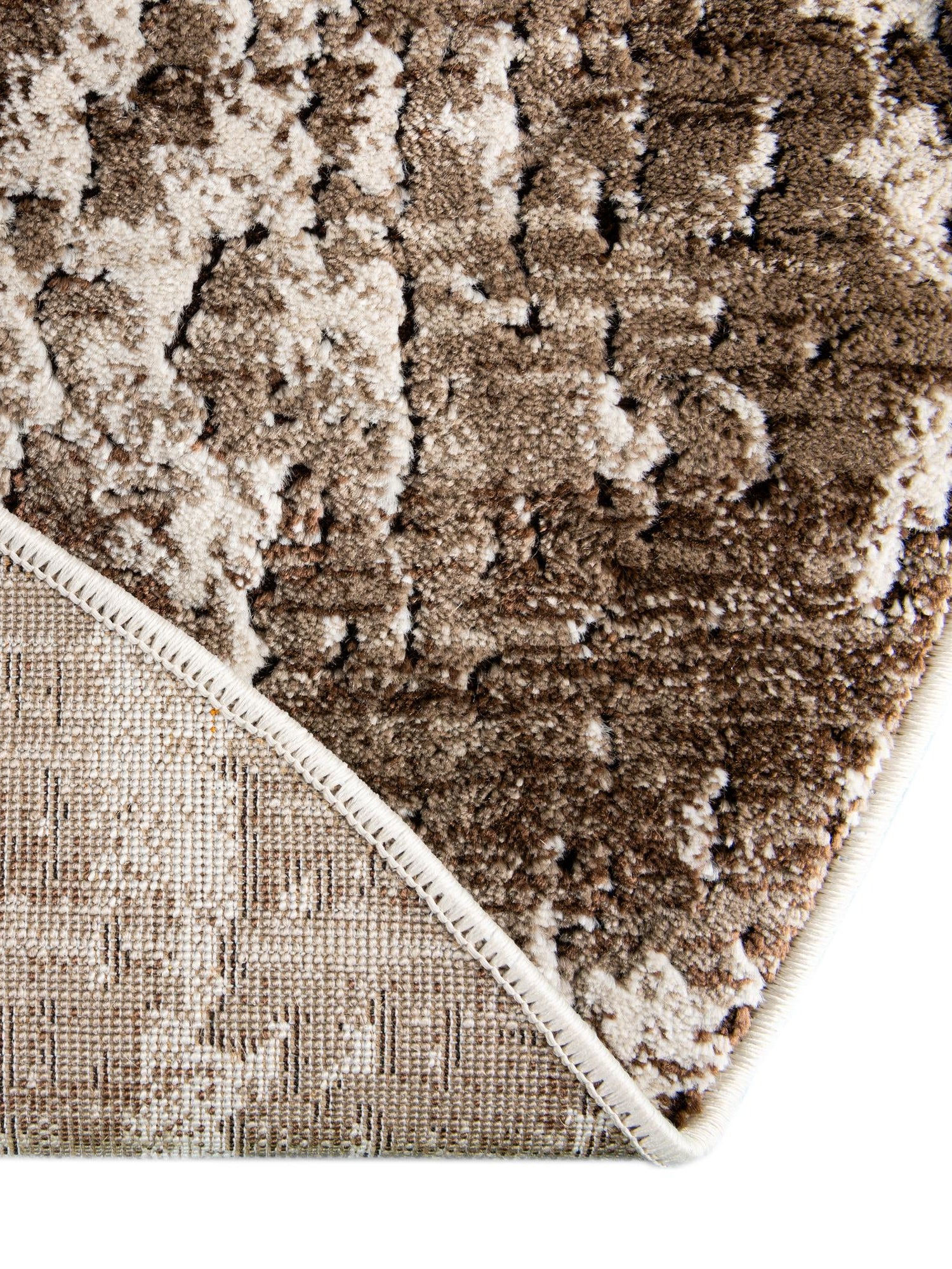 Chocolate Brown 7' x 10' Hermitage Oval Area Rug 55% Polypropylene & 45% Polyester Easy Clean Stain-Resistant Carpet for Living, Office, Dorm Rooms for Sale at Rug Engine