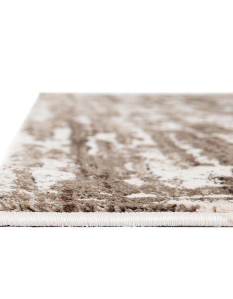 Chocolate Brown 7' 10 x 7' 10 Hermitage Octagon Area Rug 55% Polypropylene & 45% Polyester Easy Clean Stain-Resistant Carpet for Living, Office, Dorm Rooms for Sale at Rug Engine