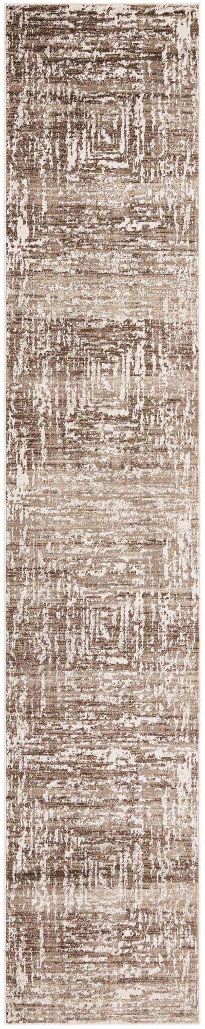 Chocolate Brown 2' 6 x 13' Hermitage Runner Area Rug 55% Polypropylene & 45% Polyester Easy Clean Stain-Resistant Carpet for Living, Office, Dorm Rooms for Sale at Rug Engine