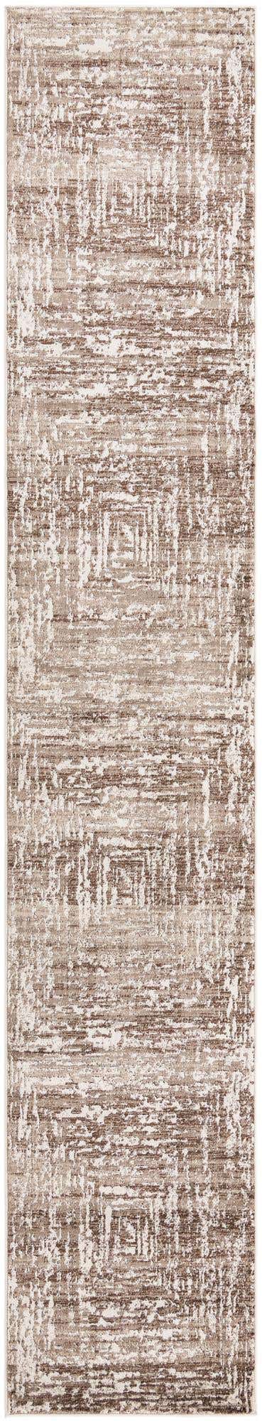 Chocolate Brown 2' 6 x 14' Hermitage Runner Area Rug 55% Polypropylene & 45% Polyester Easy Clean Stain-Resistant Carpet for Living, Office, Dorm Rooms for Sale at Rug Engine