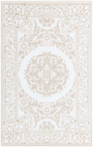 Snow White 3' 3 x 5' 3 Hermitage Rectangle Area Rug 55% Polypropylene & 45% Polyester Easy Clean Stain-Resistant Carpet for Living, Office, Dorm Rooms for Sale at Rug Engine