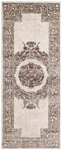 Chocolate Brown 2' x 5' Hermitage Runner Area Rug 55% Polypropylene & 45% Polyester Easy Clean Stain-Resistant Carpet for Living, Office, Dorm Rooms for Sale at Rug Engine