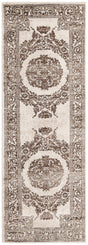 Chocolate Brown 2' x 6' Hermitage Runner Area Rug 55% Polypropylene & 45% Polyester Easy Clean Stain-Resistant Carpet for Living, Office, Dorm Rooms for Sale at Rug Engine