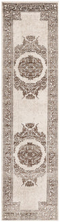 Chocolate Brown 2' x 8' Hermitage Runner Area Rug 55% Polypropylene & 45% Polyester Easy Clean Stain-Resistant Carpet for Living, Office, Dorm Rooms for Sale at Rug Engine