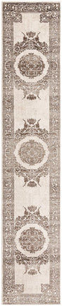 Chocolate Brown 2' 6 x 13' Hermitage Runner Area Rug 55% Polypropylene & 45% Polyester Easy Clean Stain-Resistant Carpet for Living, Office, Dorm Rooms for Sale at Rug Engine