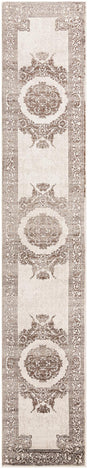Chocolate Brown 2' 6 x 14' Hermitage Runner Area Rug 55% Polypropylene & 45% Polyester Easy Clean Stain-Resistant Carpet for Living, Office, Dorm Rooms for Sale at Rug Engine