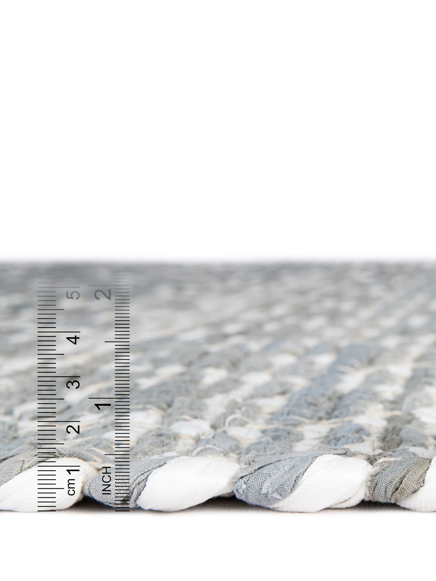 Gray 10' x 10' Chindi Trellis Square Area Rug Natural Eco-Friendly Cotton Geometric Pattern Carpet for Living Dining Room Office Bedrooms for Sale at Rug Engine